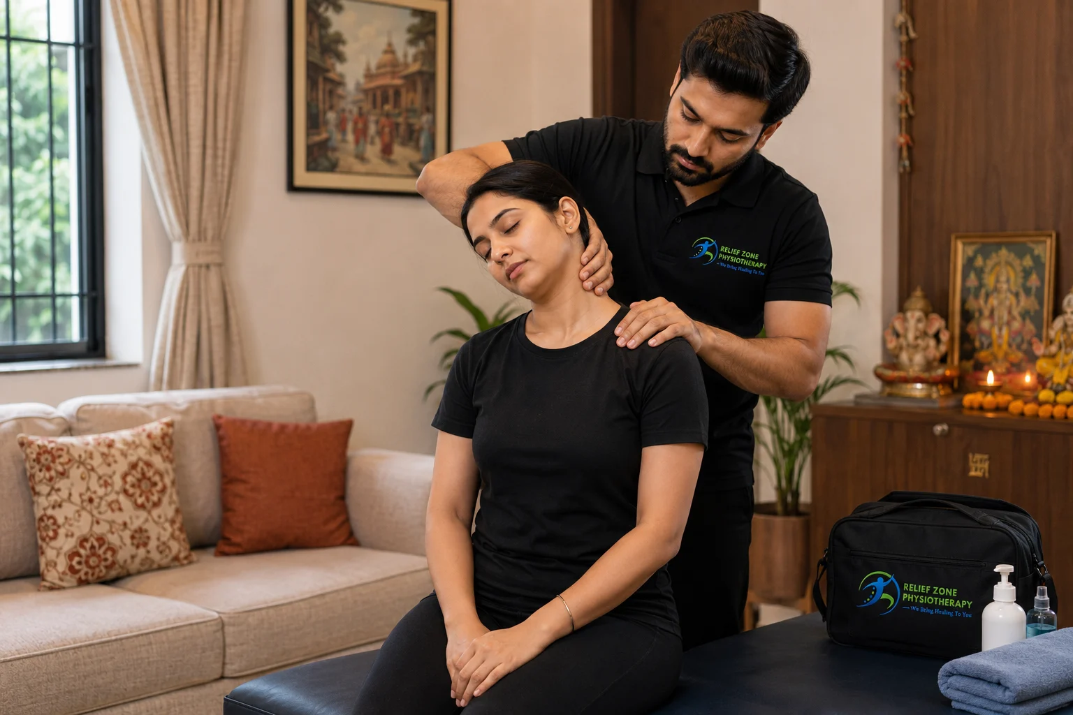 neck pain Treatment at home