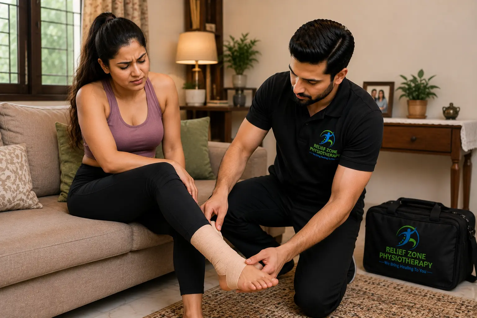 ankle Pain treatment at Home