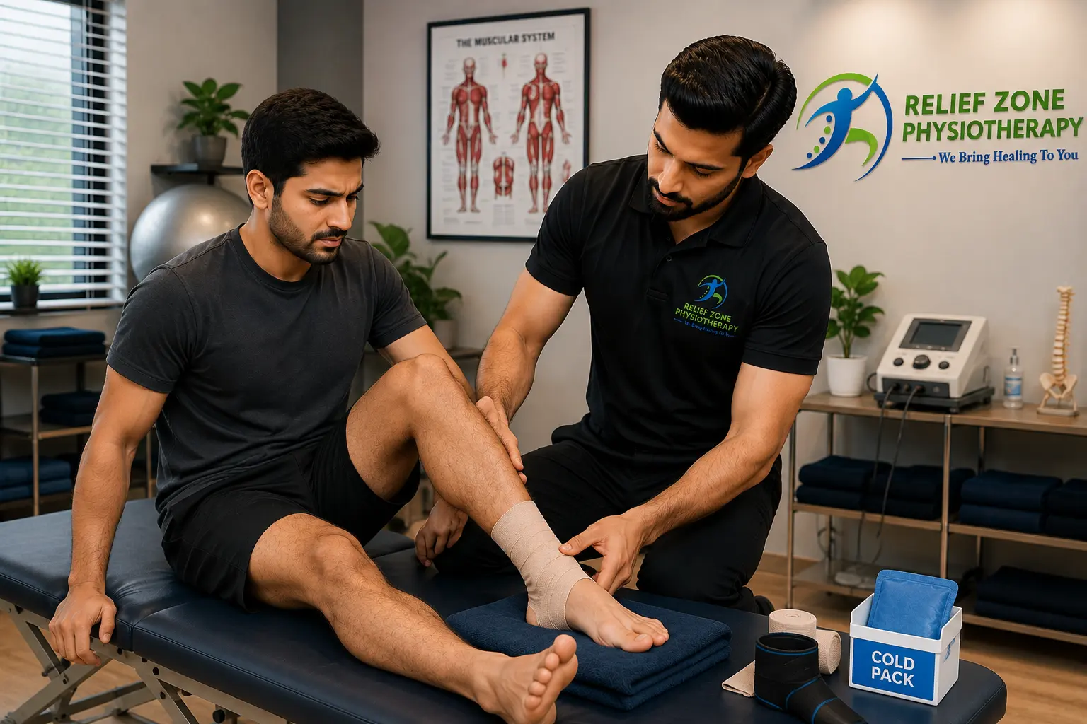 ankle Pain treatment at clinic